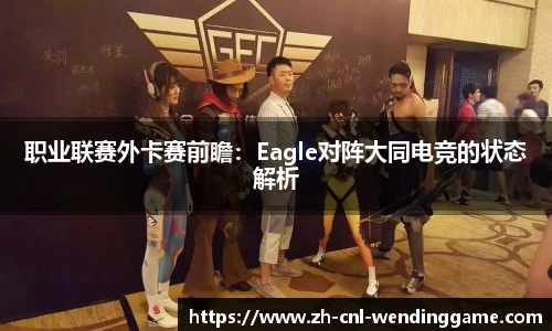 职业联赛外卡赛前瞻：Eagle对阵大同电竞的状态解析